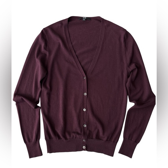 Кардиган из шерсти Uniqlo, р.XS