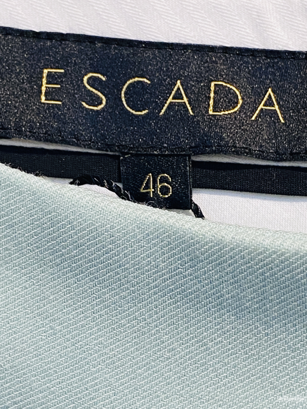 Роскошные мятные шорты Escada - 50-52-54