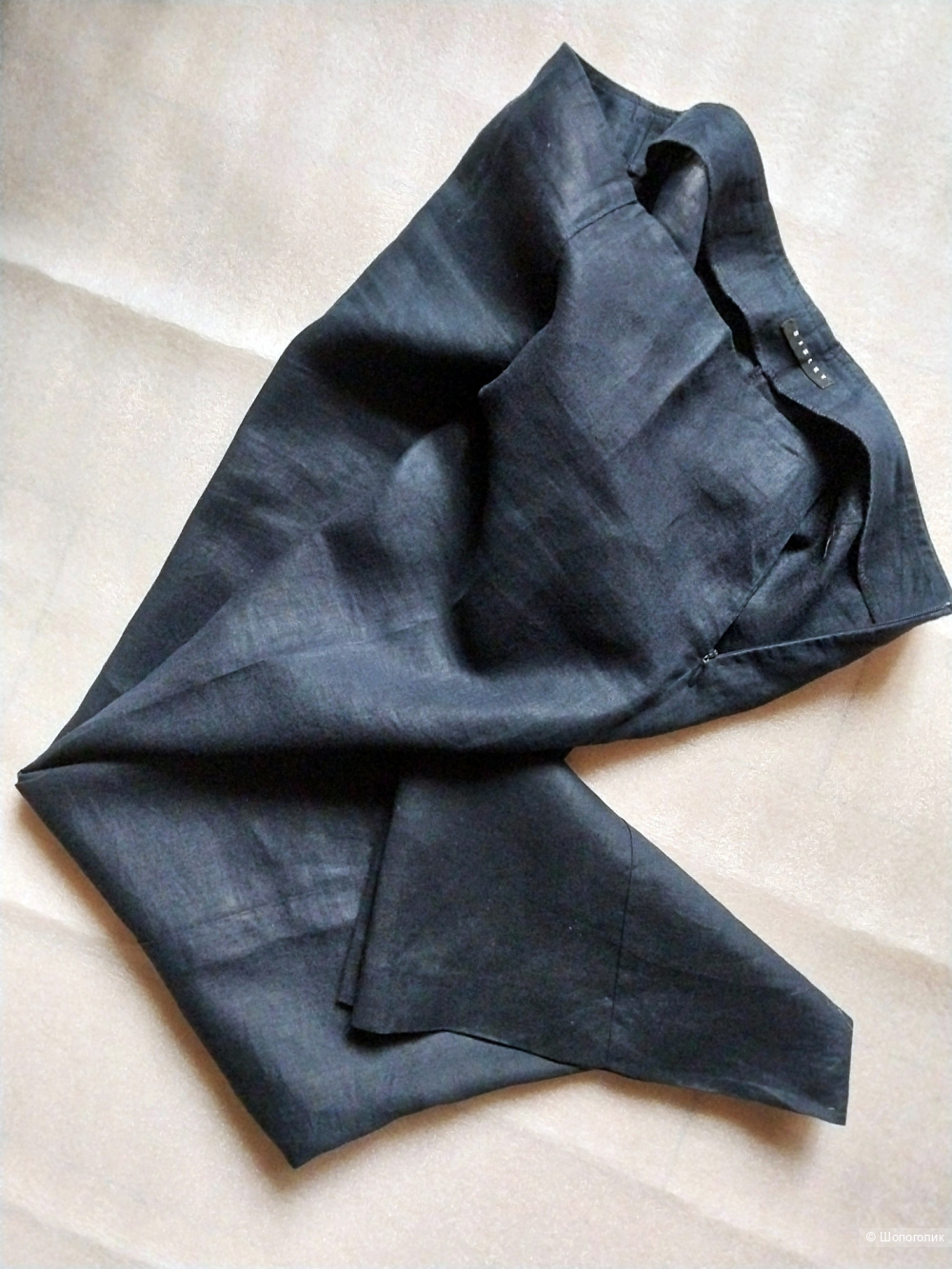 Брюки Sisley из 100% льна. Размер S (RUS 42/44)