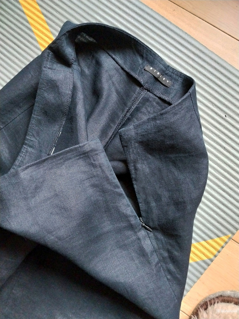 Брюки Sisley из 100% льна. Размер S (RUS 42/44)