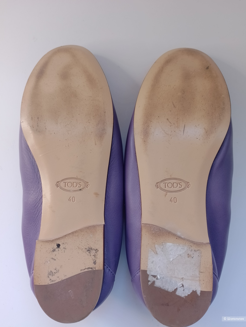 Мокасины TOD'S кожаные, 40