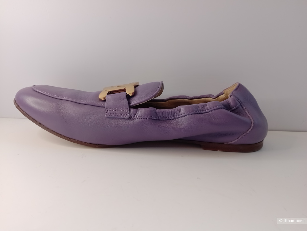Мокасины TOD'S кожаные, 40