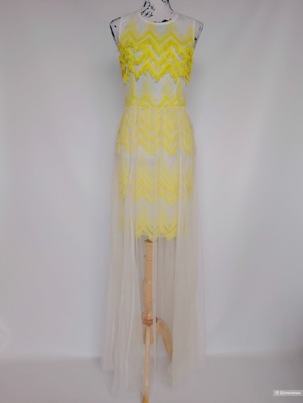 Платье желтое true violete ASOS , uk8