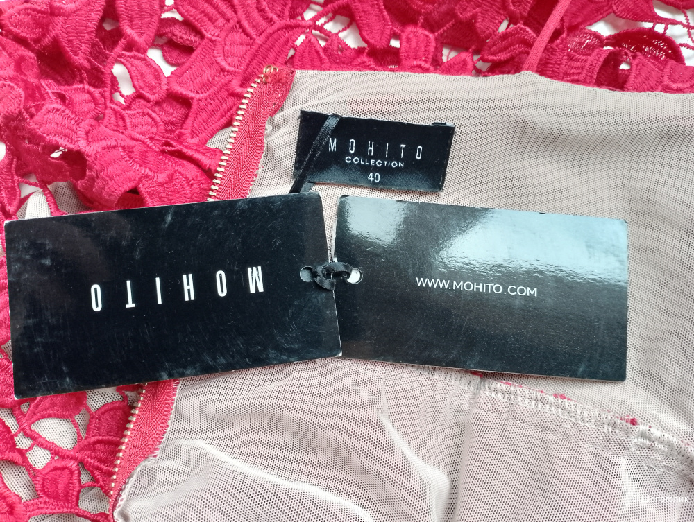 Платье Mohito кружевное, eur 40