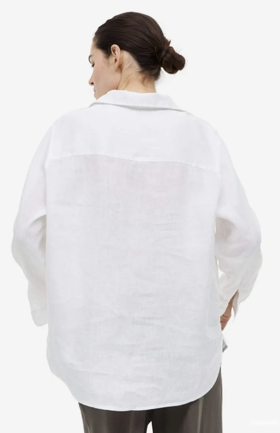 Льняная рубашка H&M/L