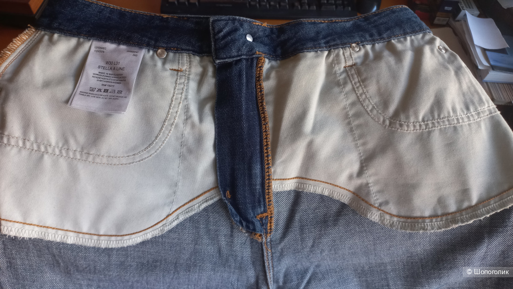 Широкие джинсы LEE, размер 30/31 (46)