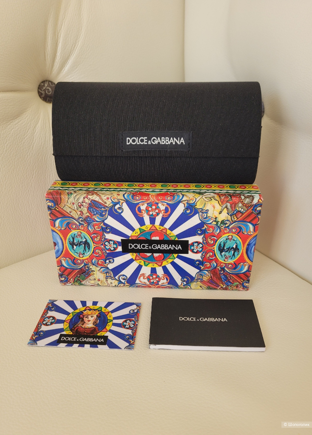 Коробка и чехол для очков Dolce Gabbana