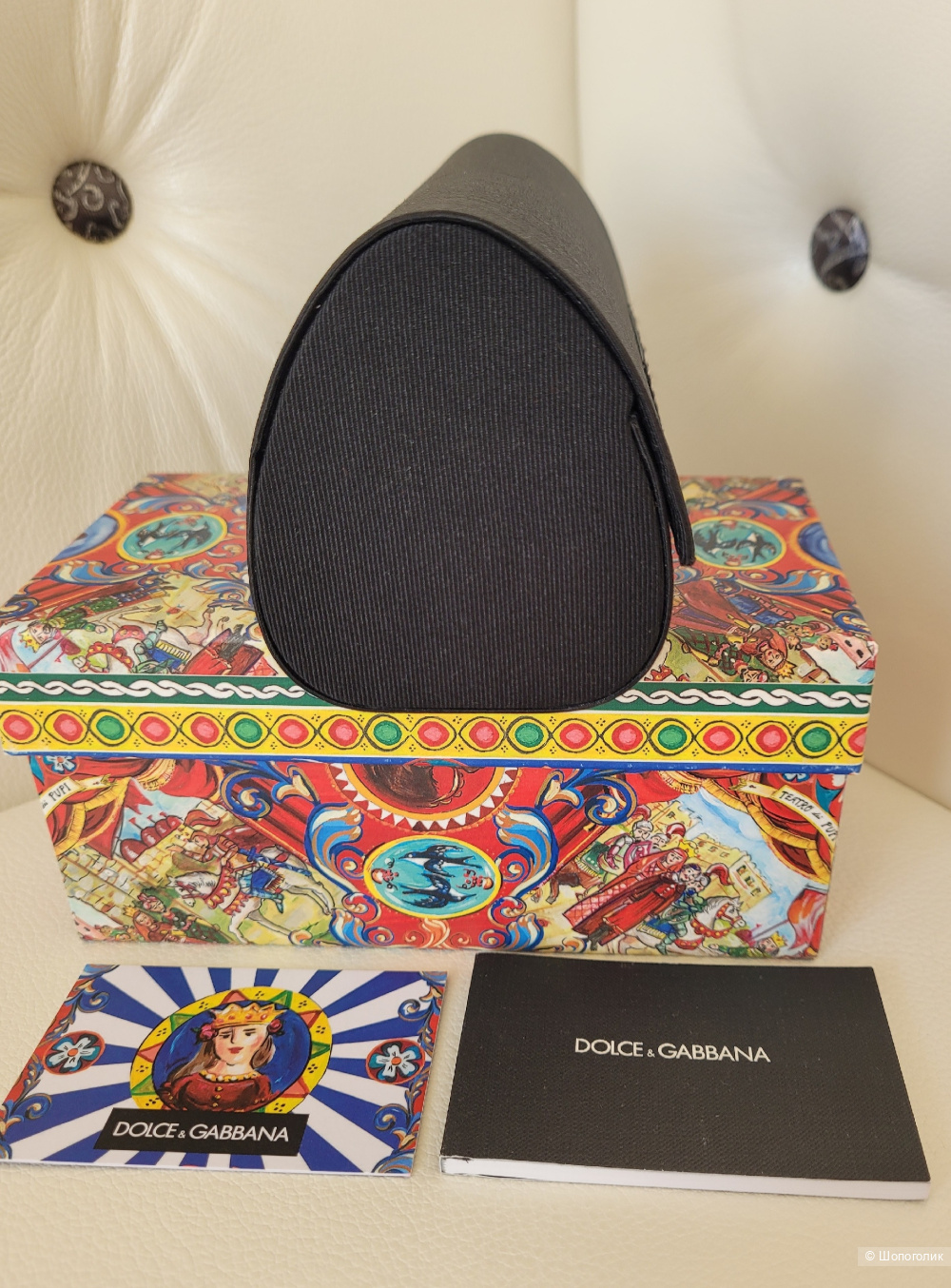 Коробка и чехол для очков Dolce Gabbana