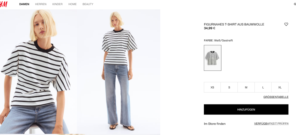 Блузка HM размер M