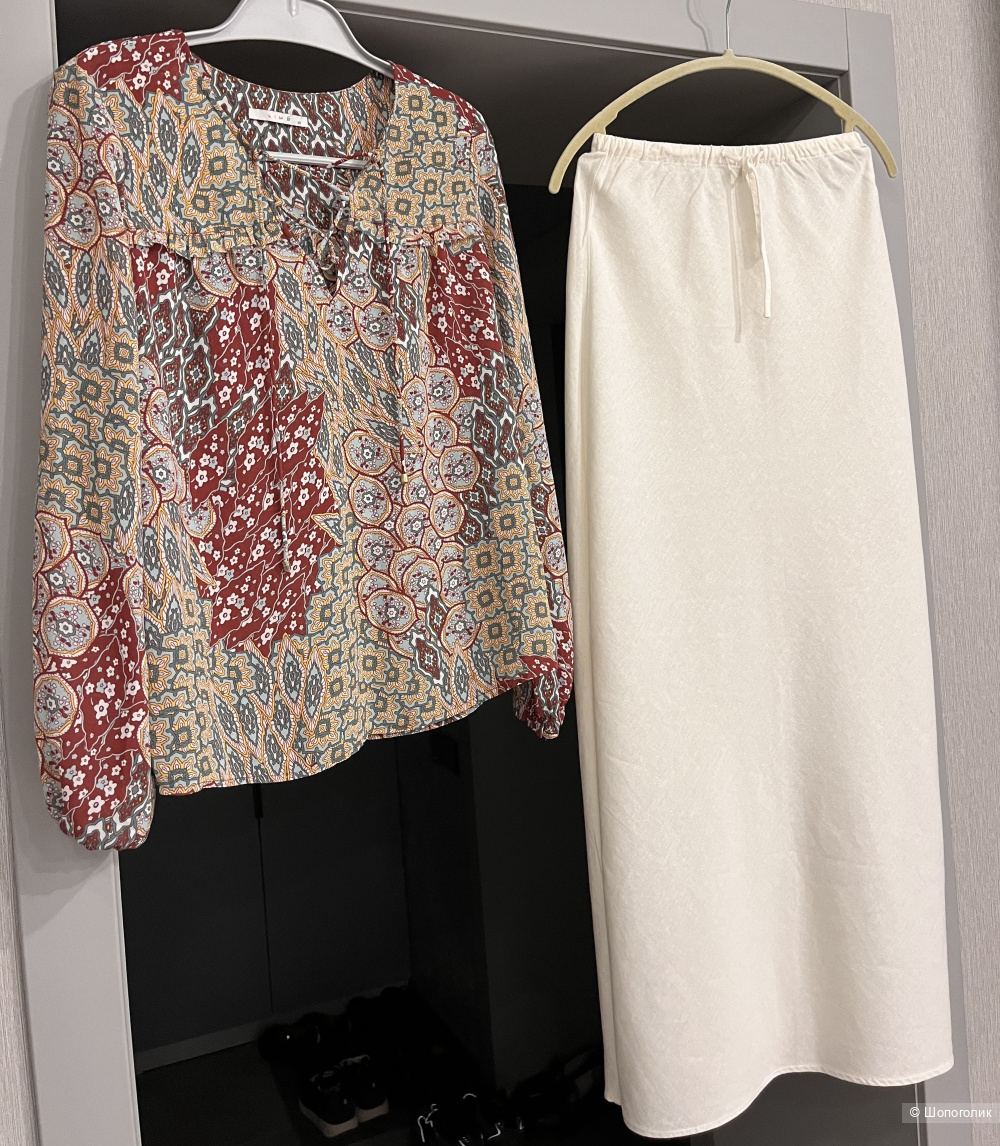 Комплект: юбка Classons+блуза Lime, размер XS/S