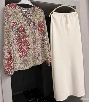 Комплект: юбка Classons+блуза Lime, размер XS/S