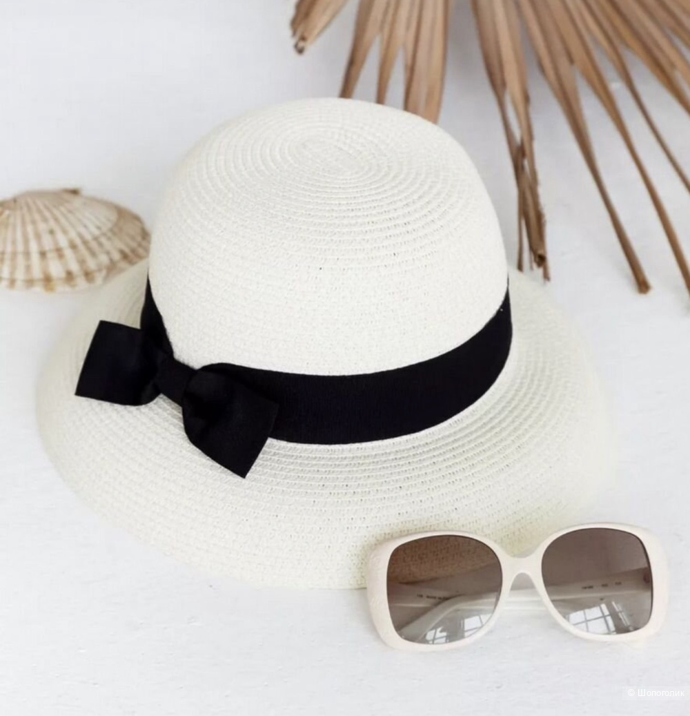 Шляпа плетеная женская