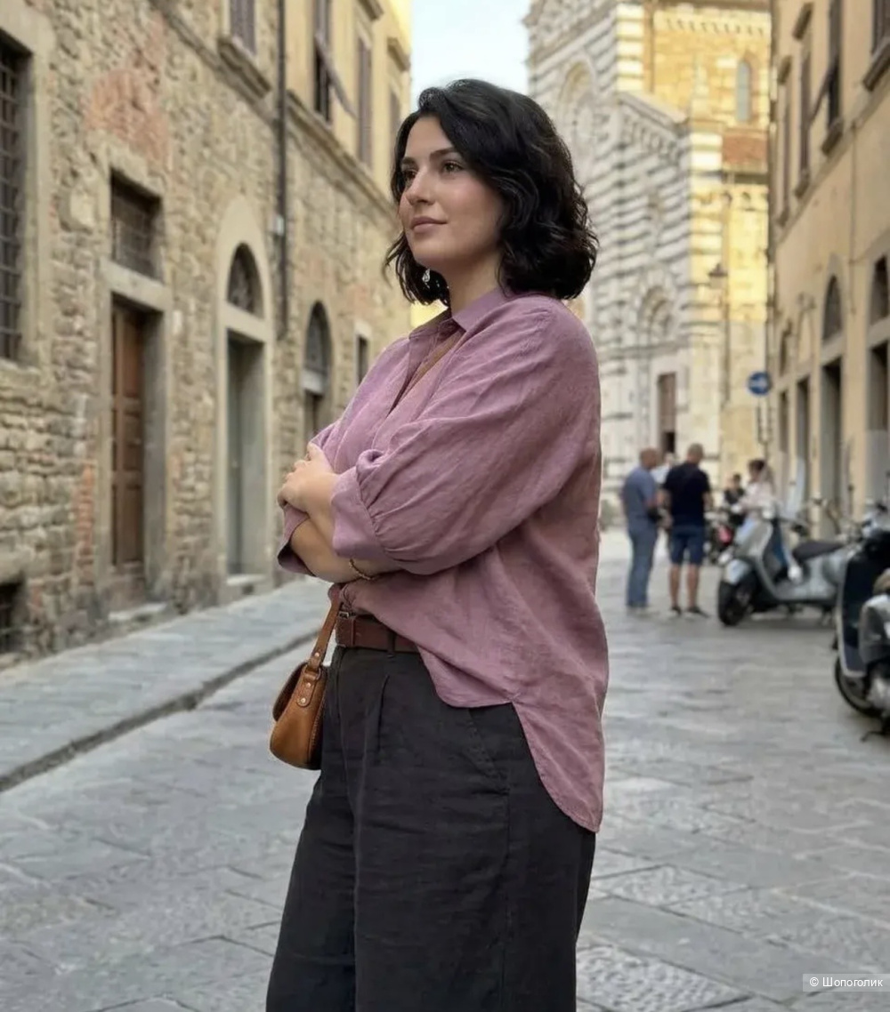 Блуза рубашка планка  Puro Lino, 44-54