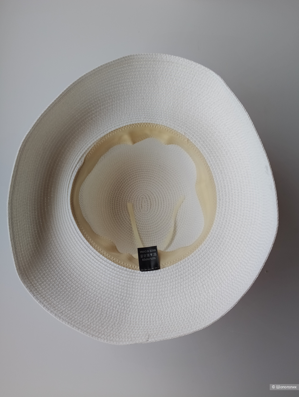 Шляпа плетеная женская