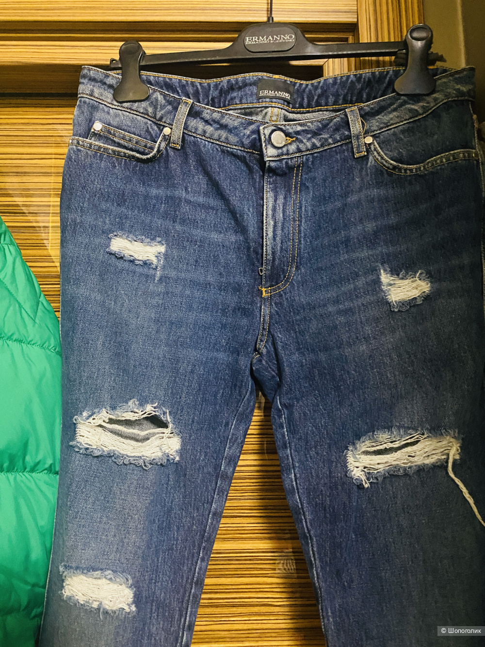 Комплект Пуховик c капюшоном +джинсы Ermanno Scervino- 46-48-50