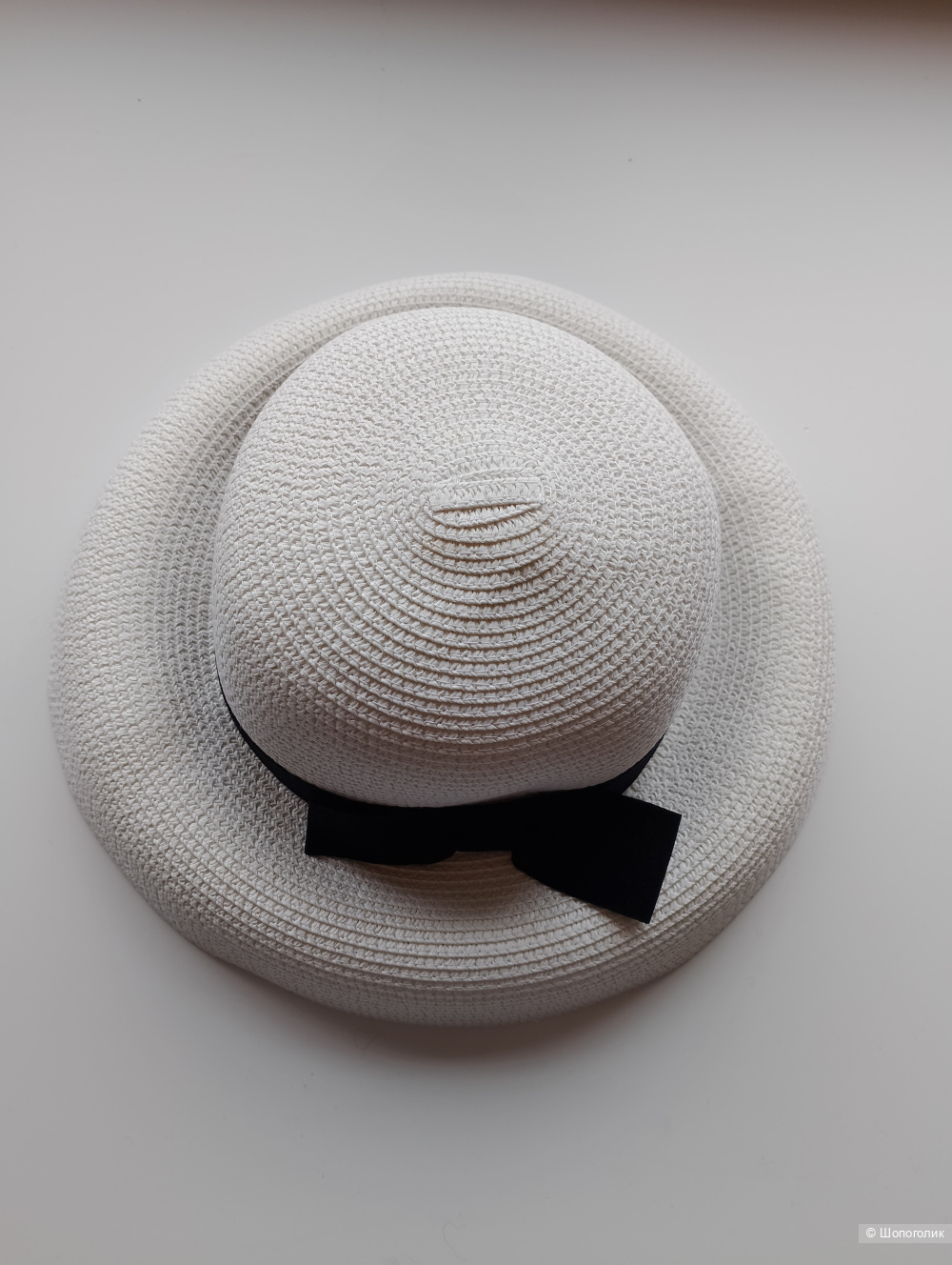 Шляпа плетеная женская