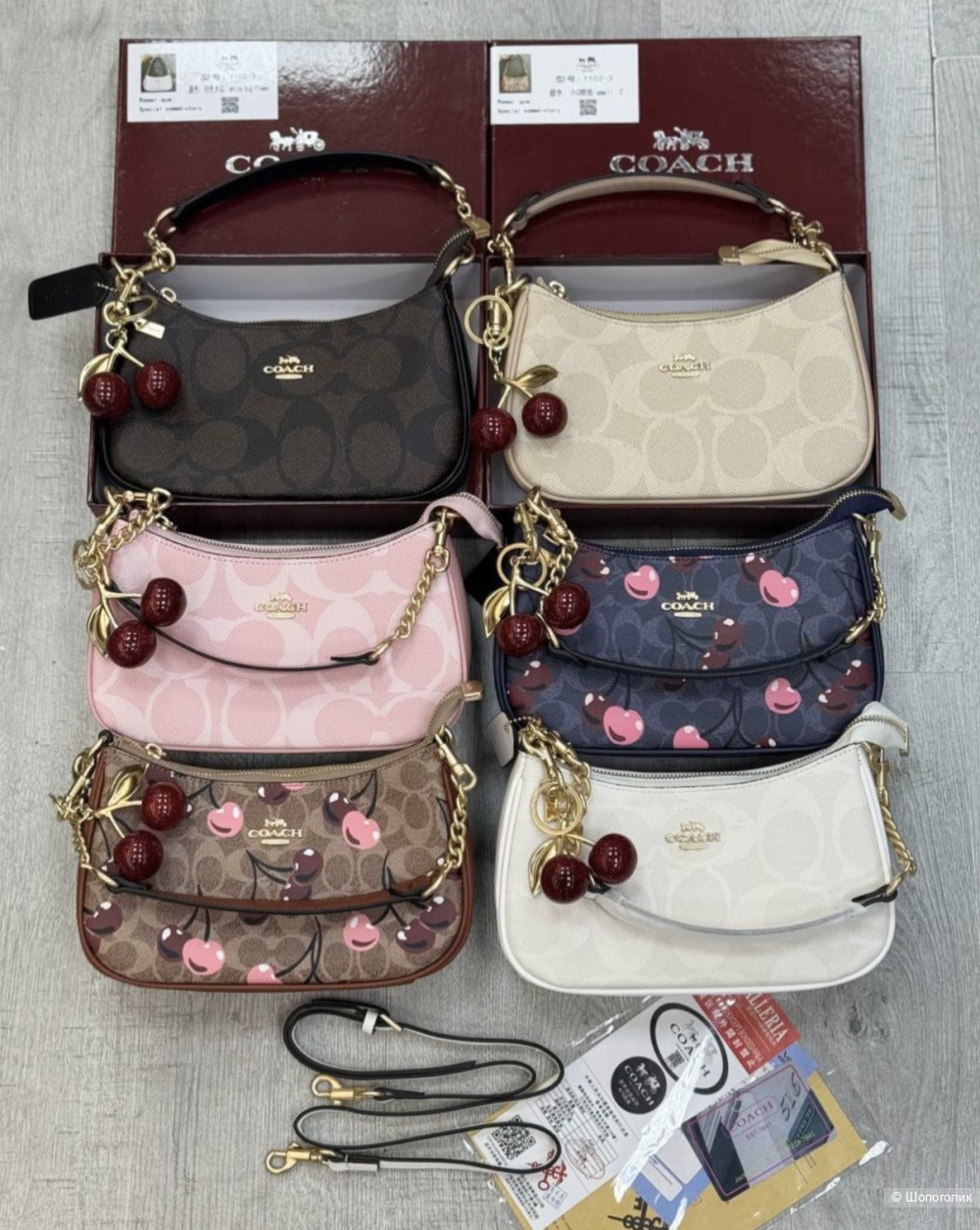 Сумка Teri shoulder bag под Coach, 23/14