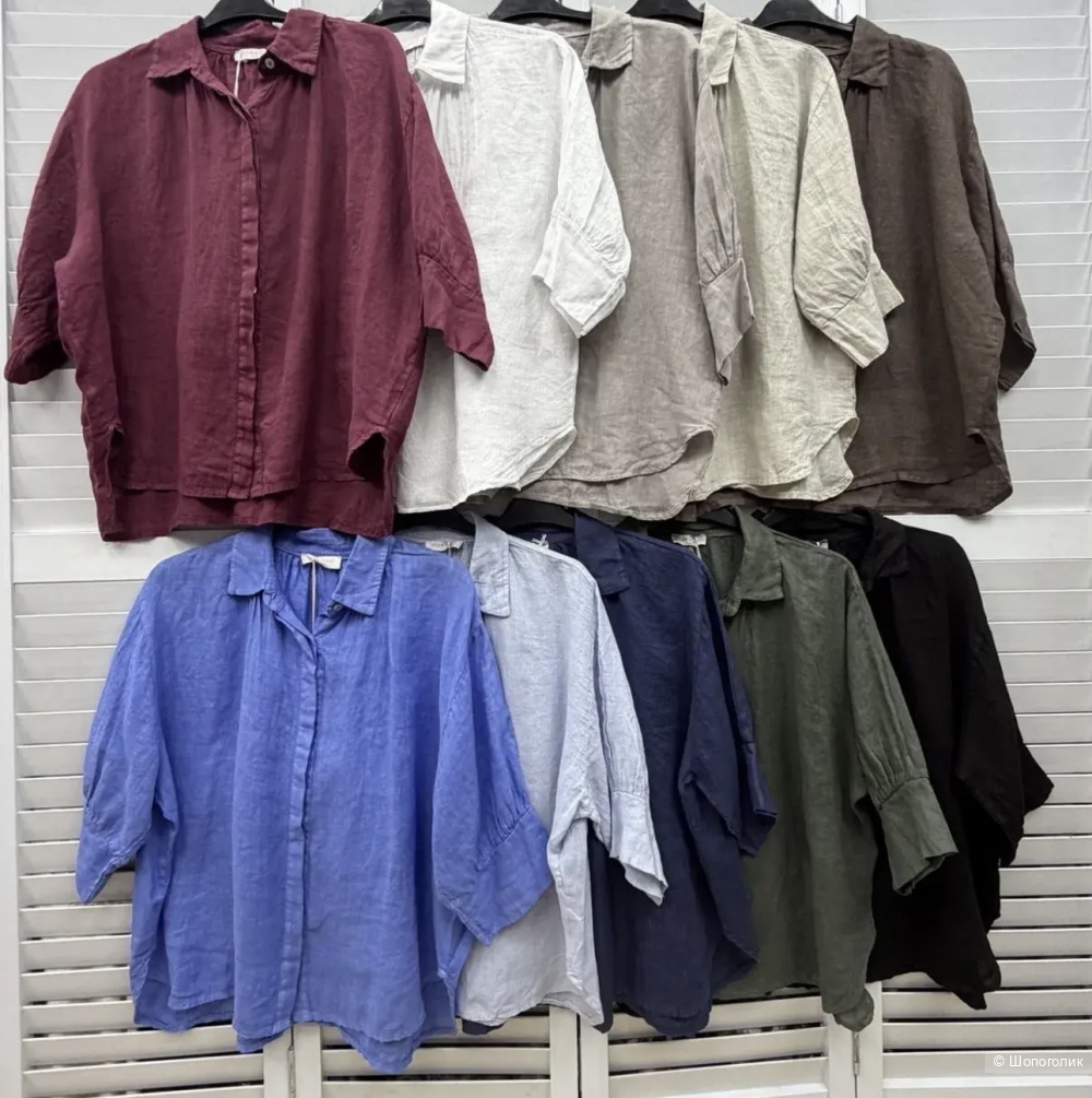 Блуза рубашка планка  Puro Lino, 44-54