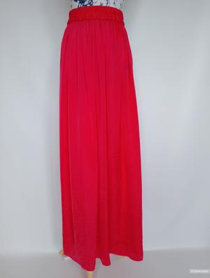 Юбка Mango макси в пол алая, М