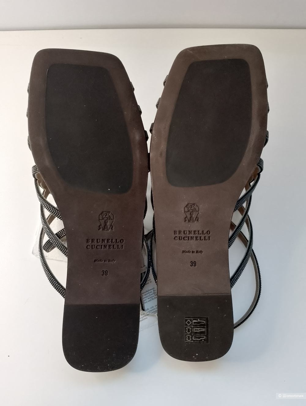 Босоножки brunello cucinelli,39