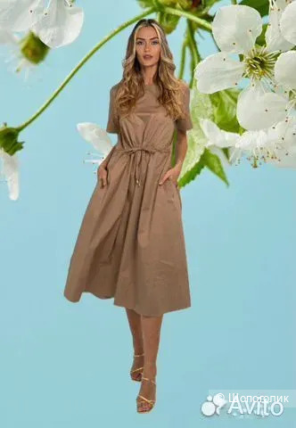 Платье сафари Elisa Fanti Couture-52-54