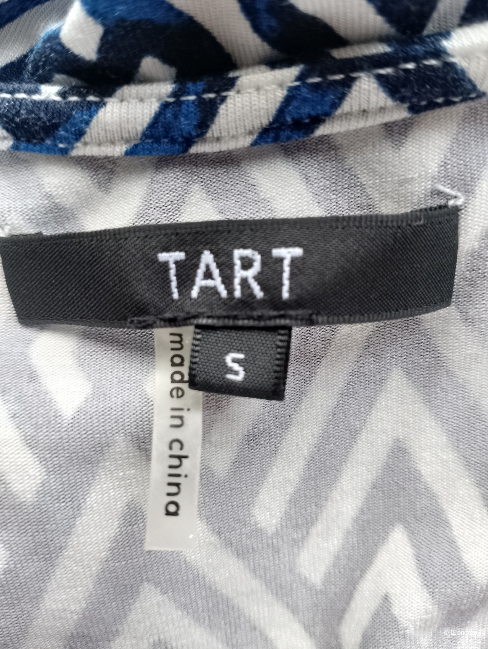Платье Tart в пол геометрический узор, S