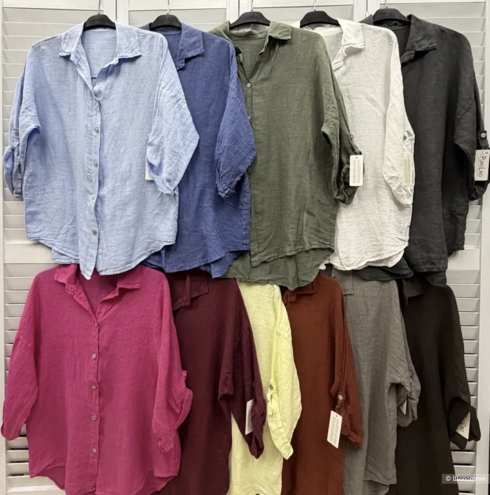 Рубашка n  Puro lino italy,42-52