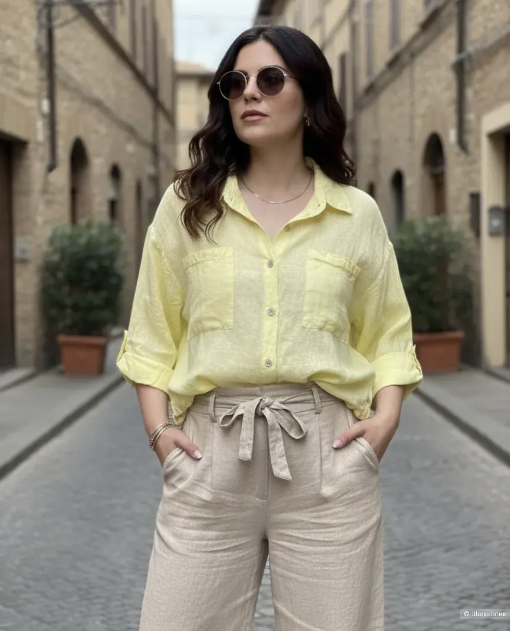 Рубашка кулиска Puro lino new,42-52