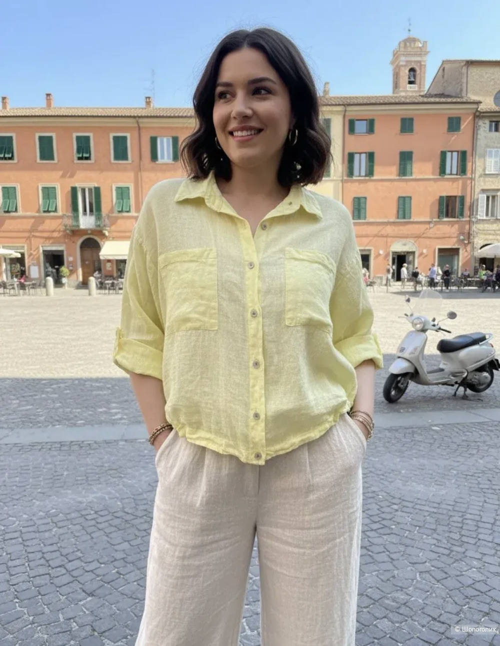 Рубашка кулиска Puro lino new,42-52