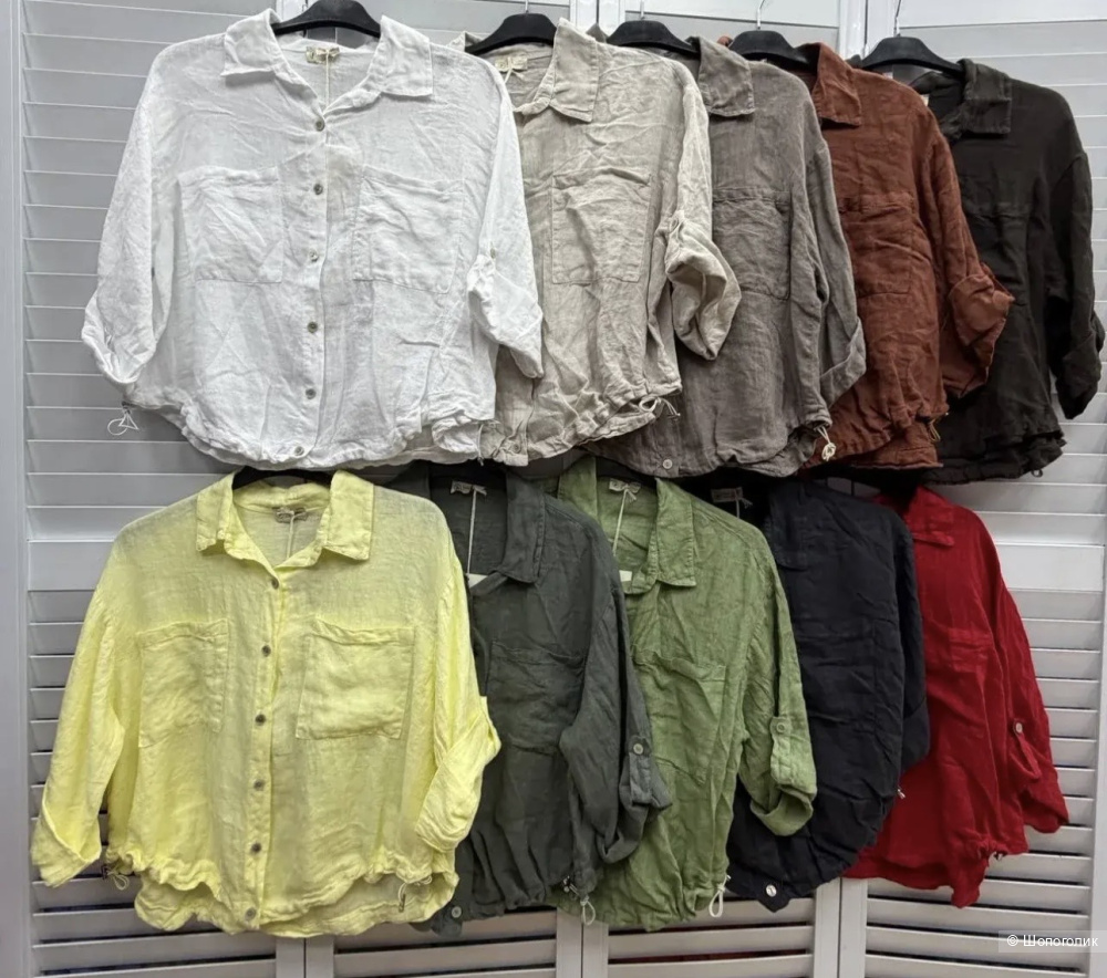 Рубашка кулиска Puro lino new,42-52