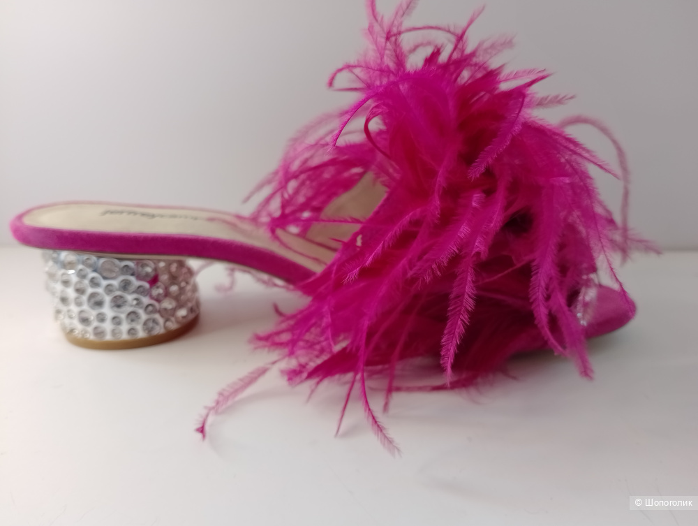 Jeffrey campbell босоножки перья , 8