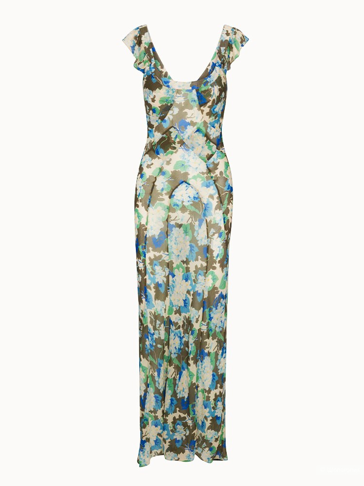 Realisation, шёлковое платье, S-M