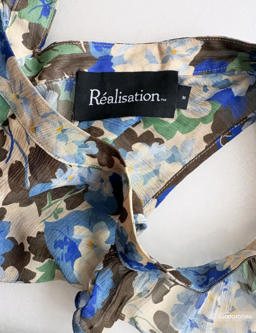 Realisation, шёлковое платье, S-M