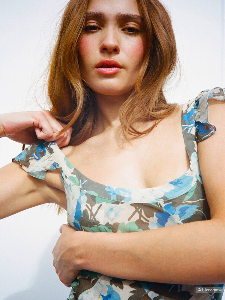 Realisation, шёлковое платье, S-M