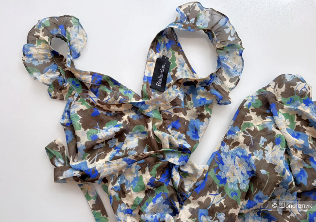 Realisation, шёлковое платье, S-M