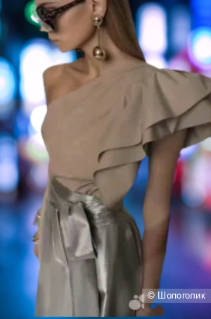 Шикарный топ Escada на одно плечо -44-46 и 46-48