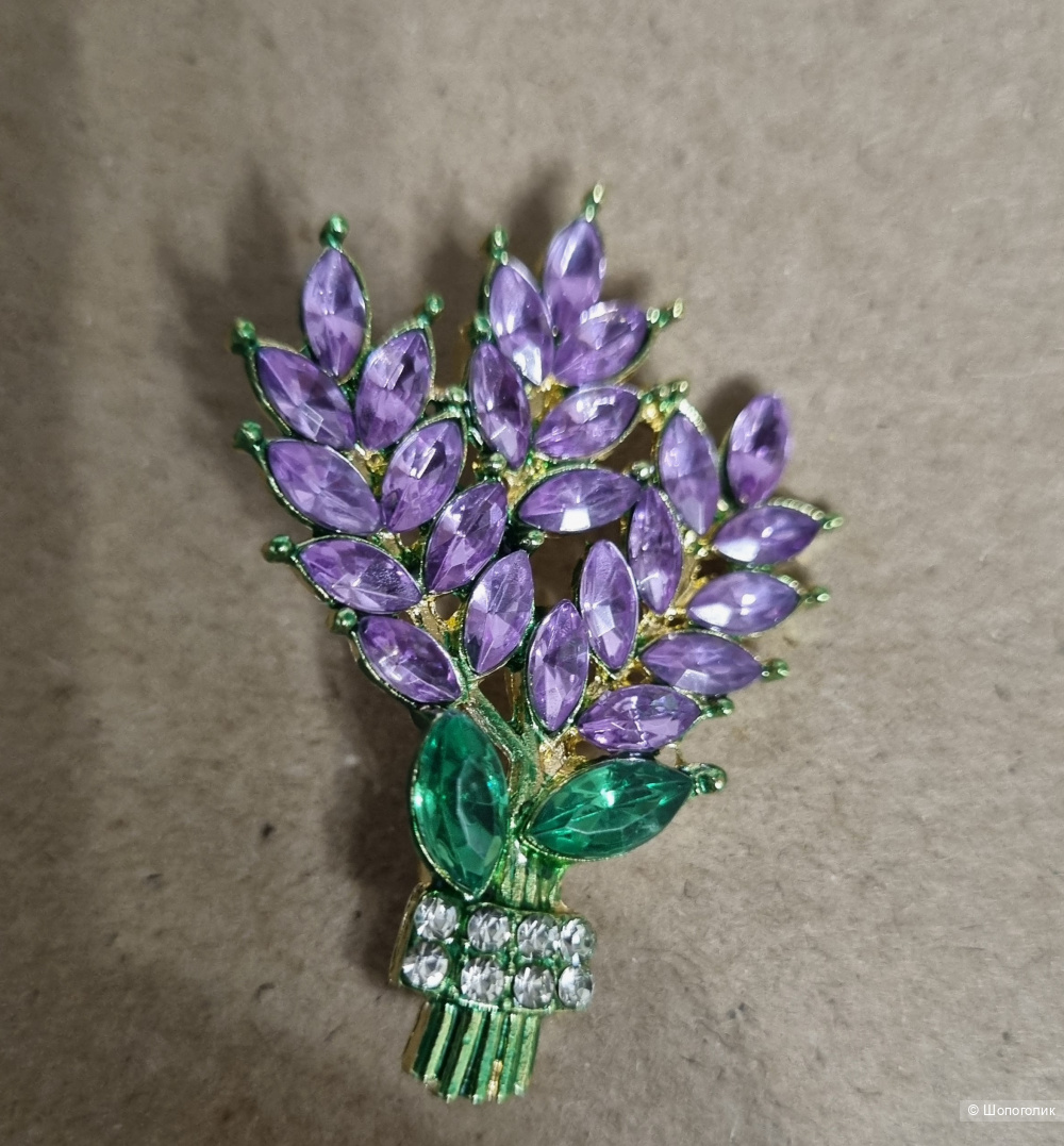 Брошь Лаванда one size