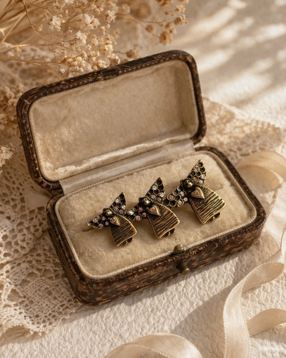 Винтажная брошь Monet