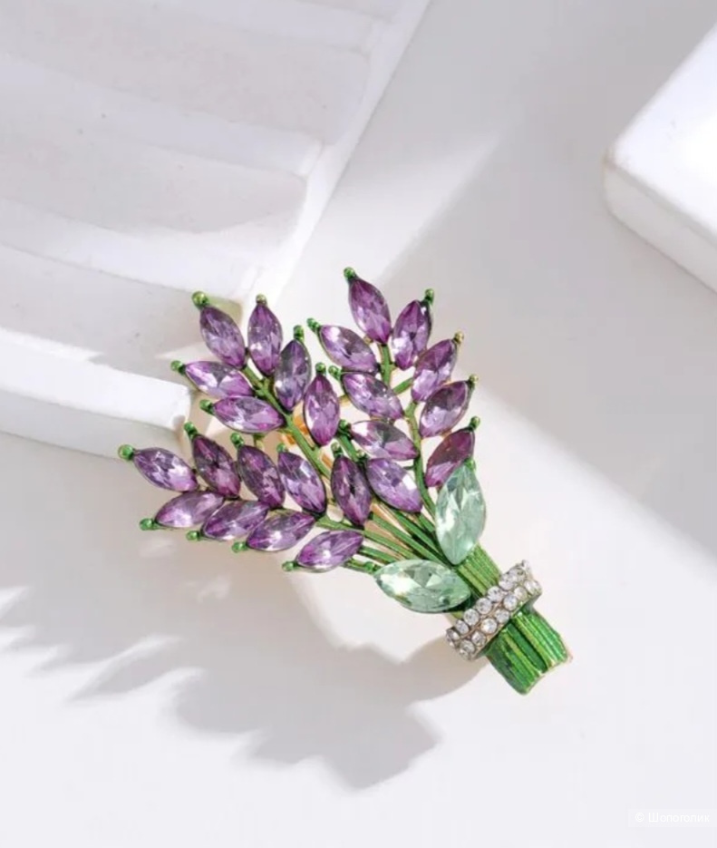 Брошь Лаванда one size