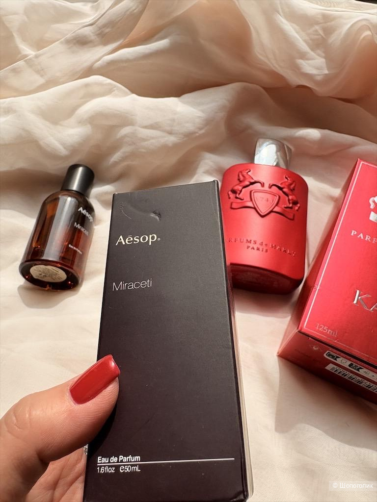 Сет ароматов Miraceti Aesop и Kalan Parfums de Marly объем 125 мл