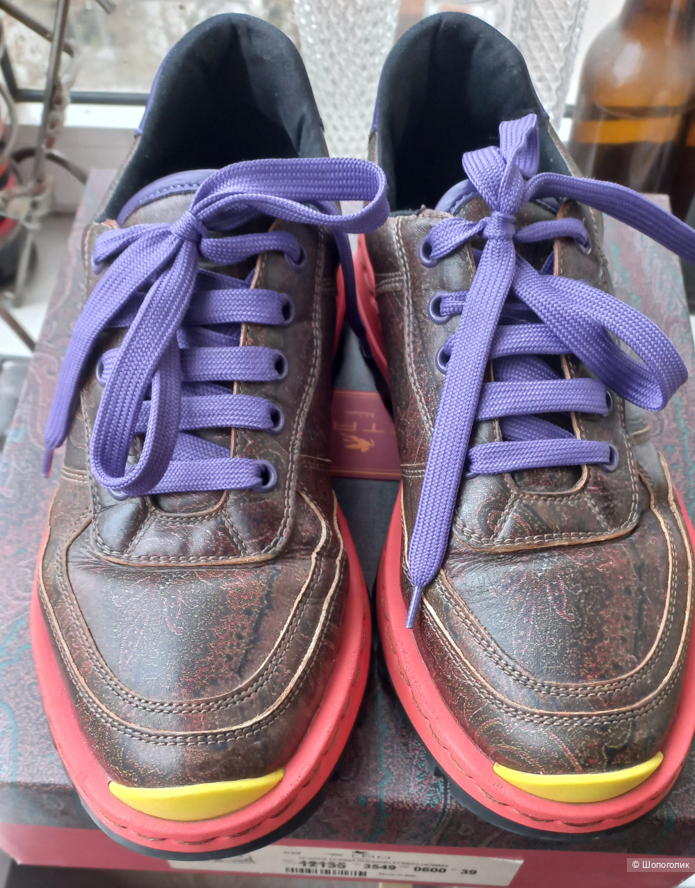 Кроссовки Etro, 39 (25-25,2)