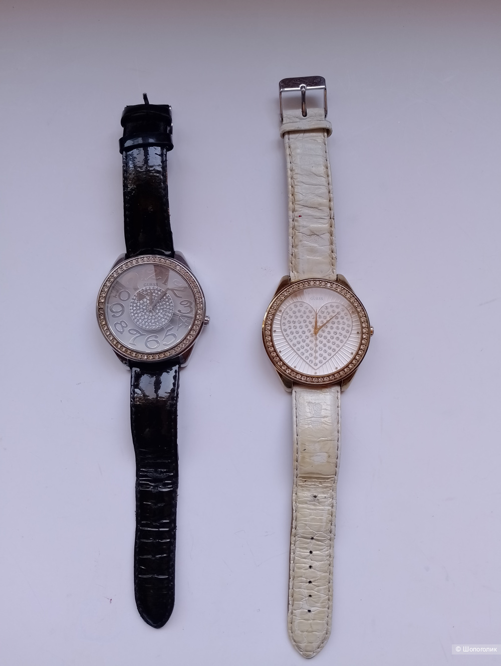 Наручные часы guess со стразами