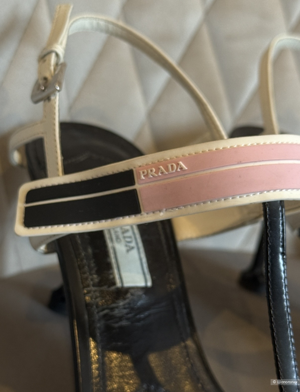 Босоножки Prada маркировка 37