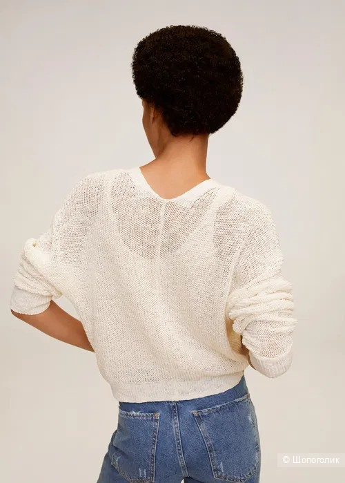 Mango кардиган лен S