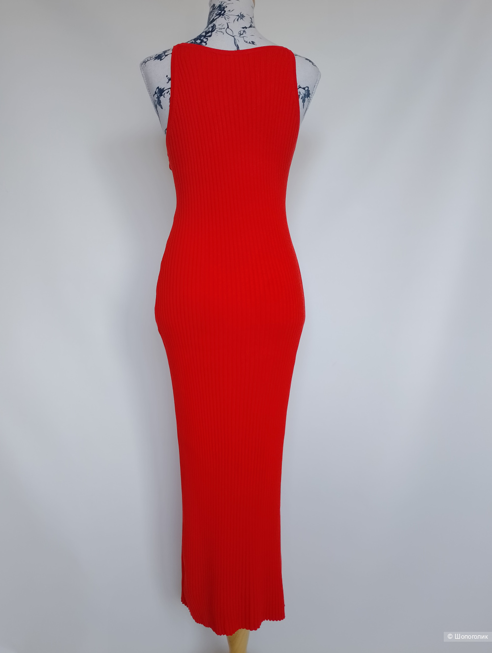 Платье миди H&M лапша , M