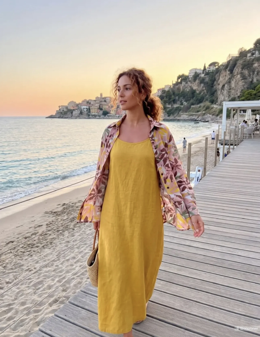 Рубашка  и сарафан Linen nature , 42-52