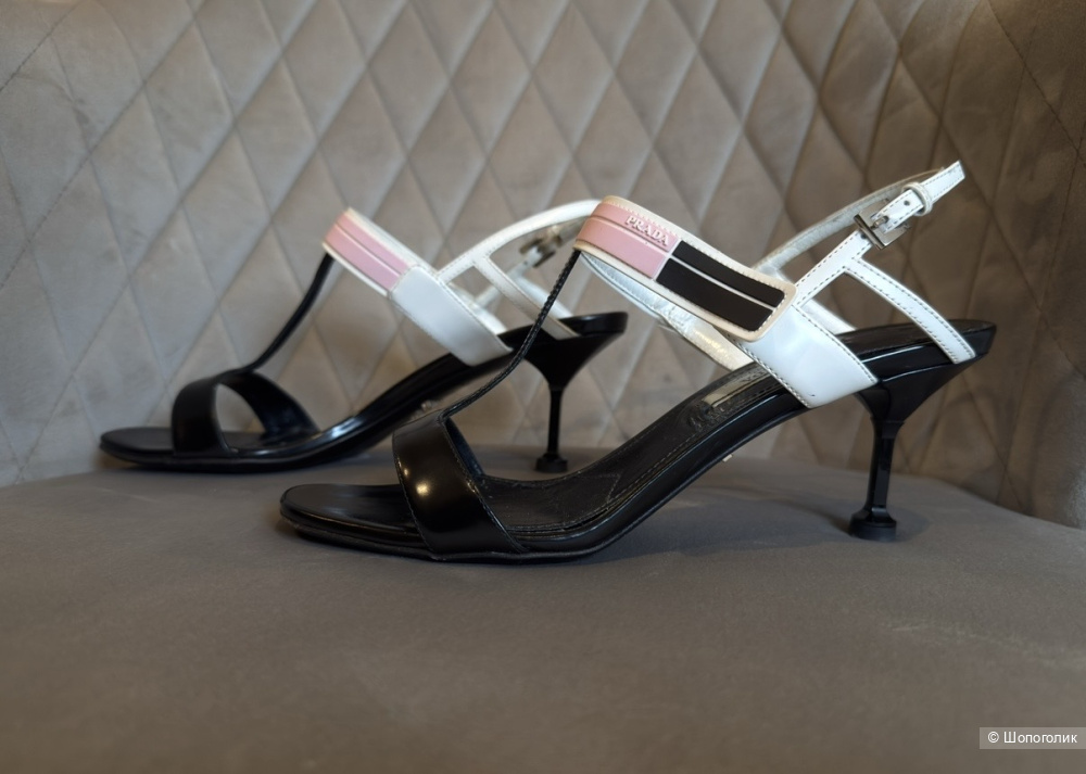 Босоножки Prada маркировка 37