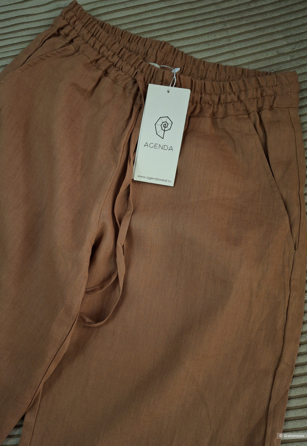 Льняные брюки Agenda/M