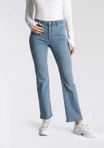 Джинсы Вootcut от бренда «AJC»; размер 54-56