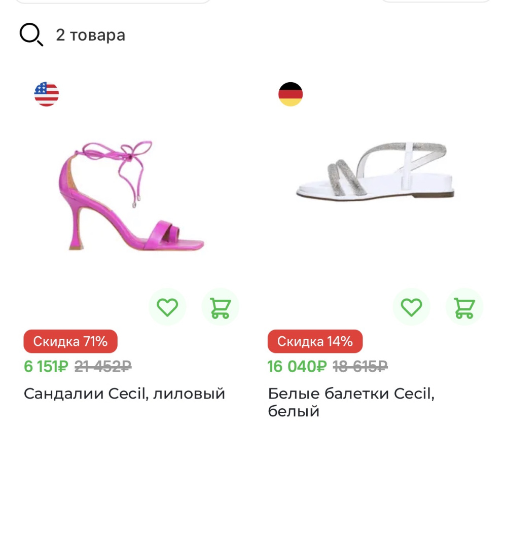 Сандали Cecil р. 36